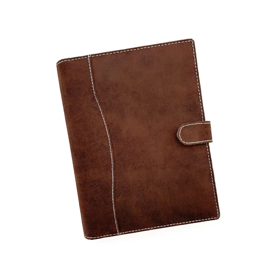 Agenda cobertor anillado gamuza