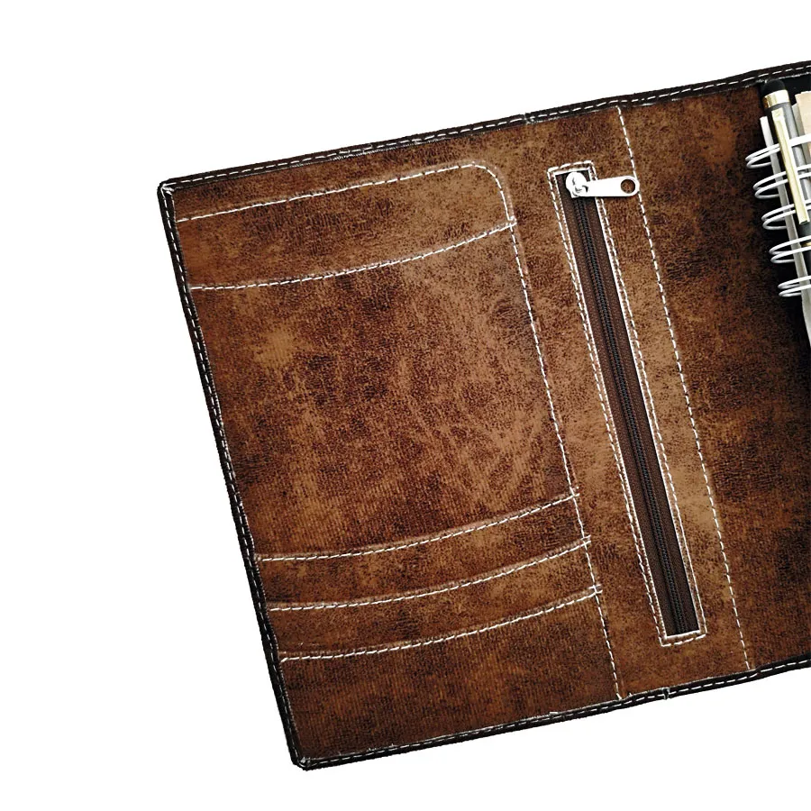 Agenda cobertor anillado gamuza - Imagen 2
