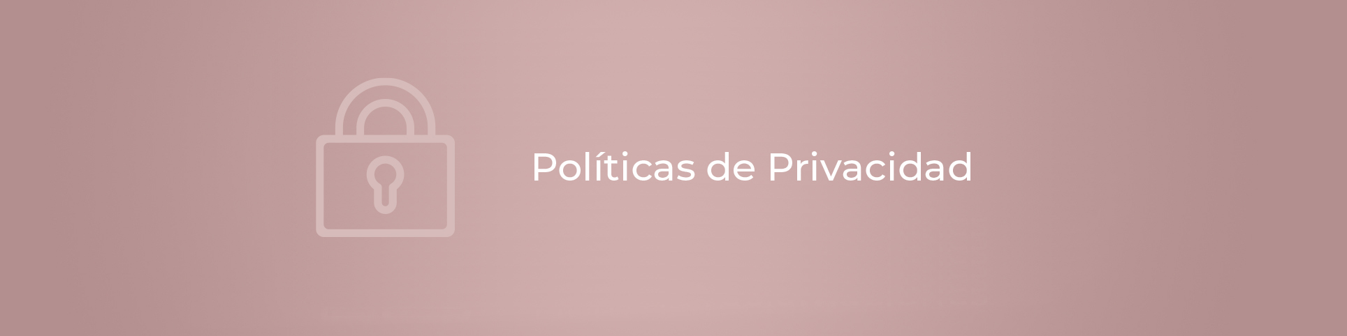 Banner políticas